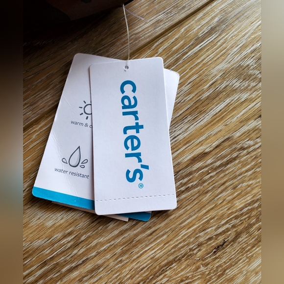 Carter's boys camoflauge puffer jacket with faux fur hood Size 2T - Picture 13 of 13